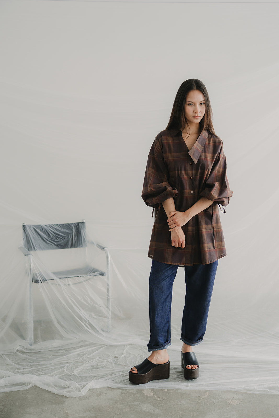 SHIRT-DRESS RAW
