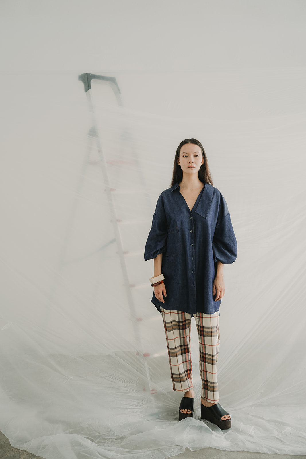 SHIRT-DRESS RAW