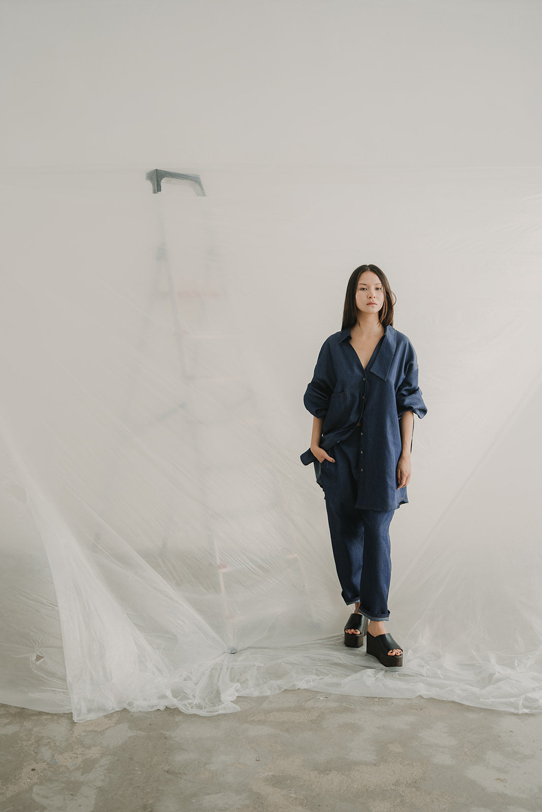 SHIRT-DRESS RAW