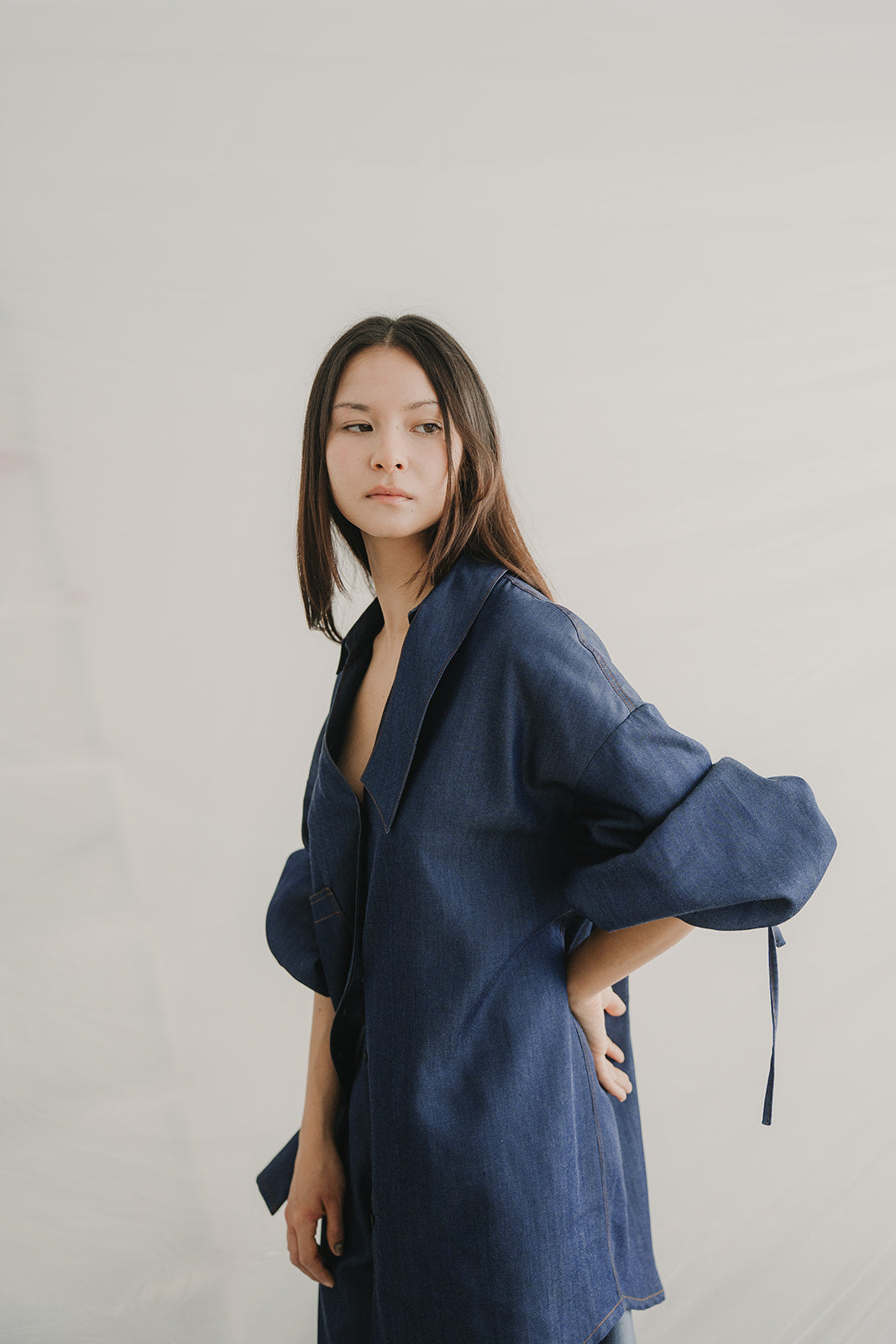 SHIRT-DRESS RAW