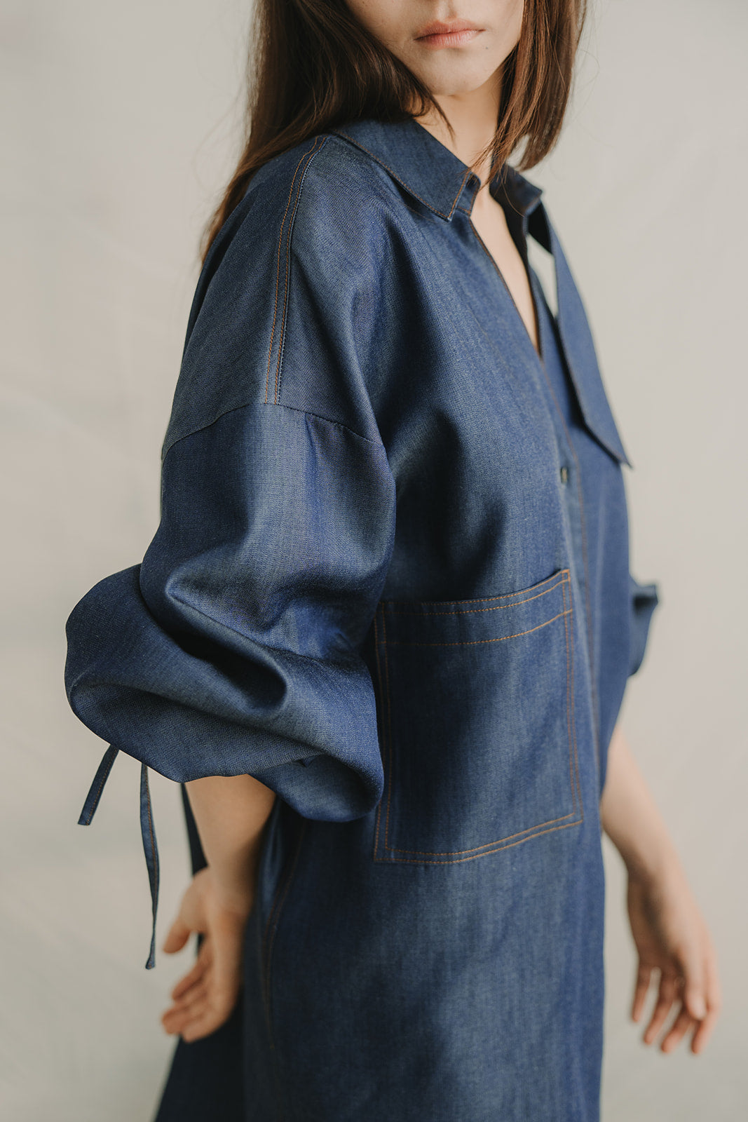 SHIRT-DRESS RAW