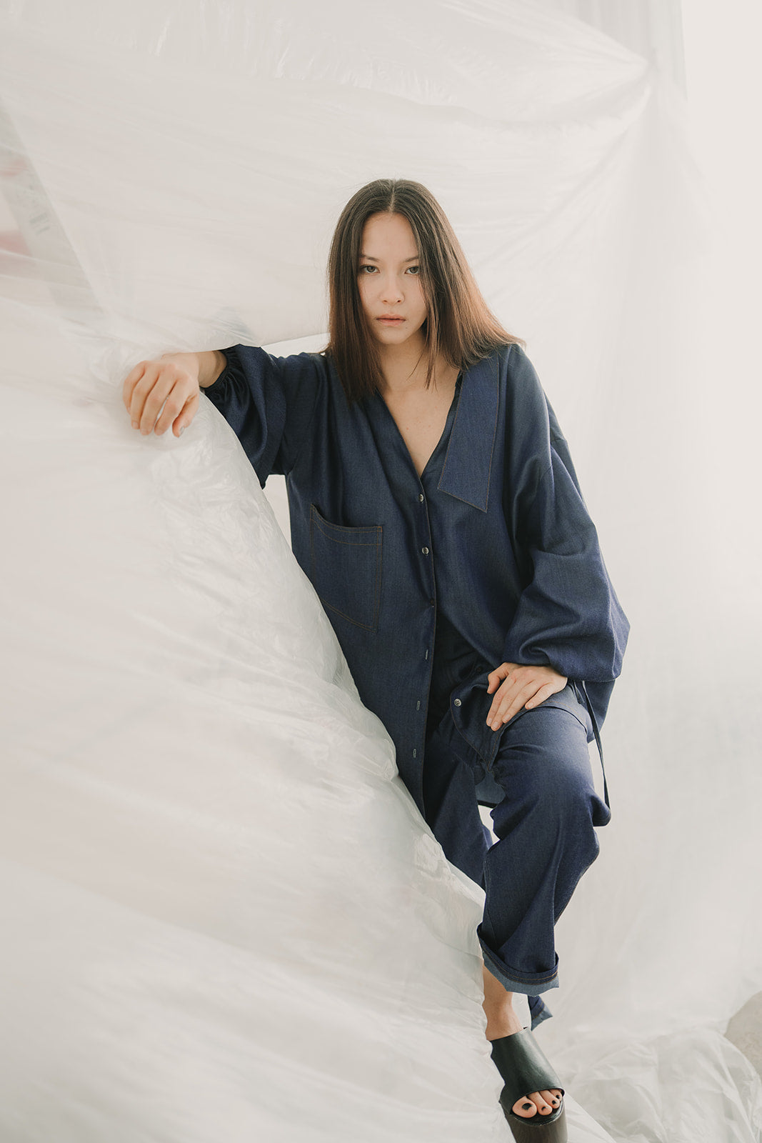 SHIRT-DRESS RAW