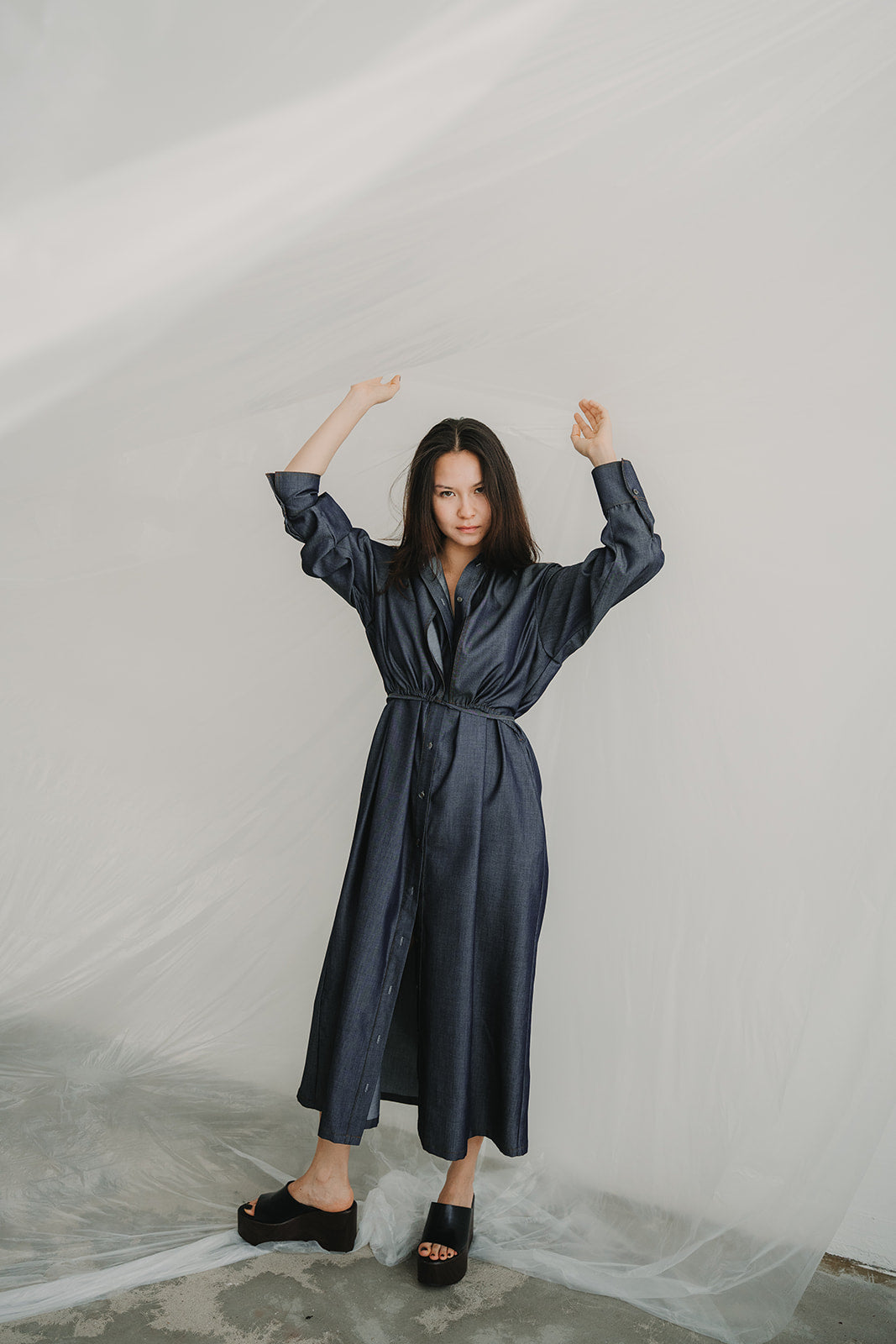 VESTIDO LONG SHIRT