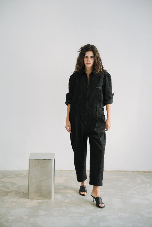 JUMPSUIT BLACK DENIM