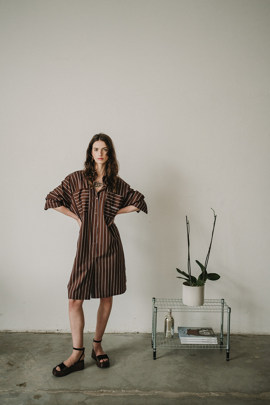 SHIRT DRESS