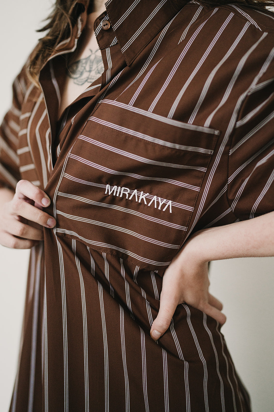 SHIRT DRESS