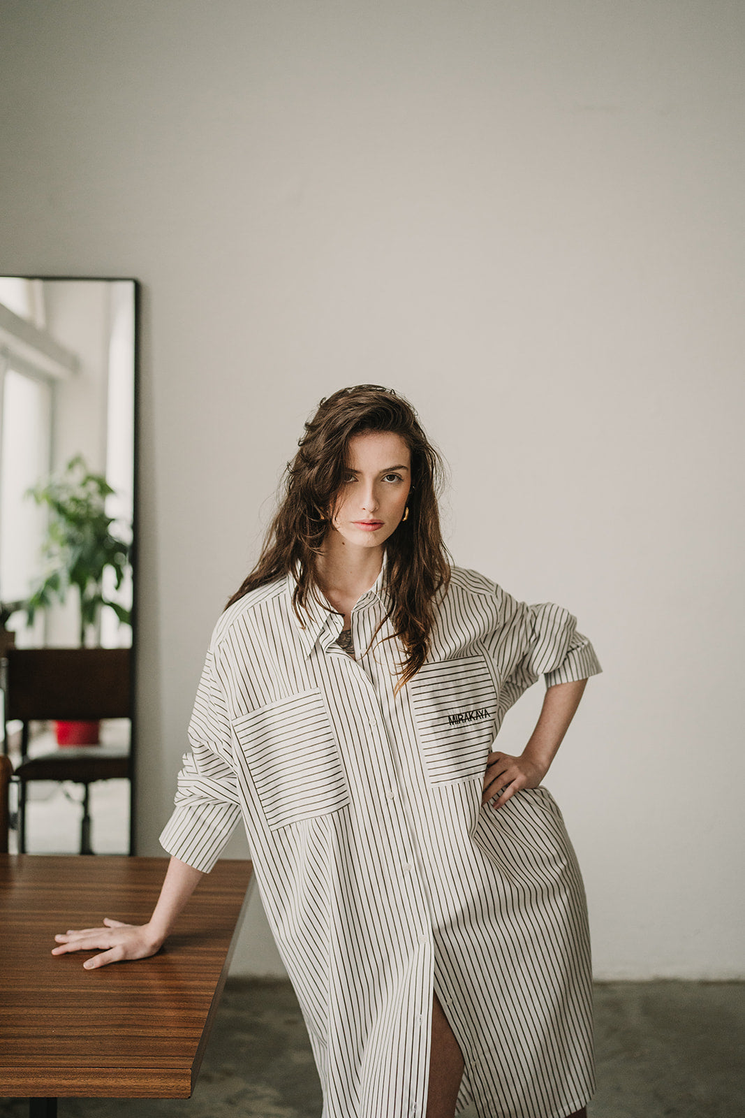SHIRT DRESS