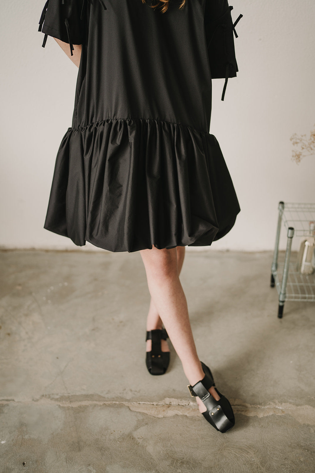 BALLOON MAXI DRESS