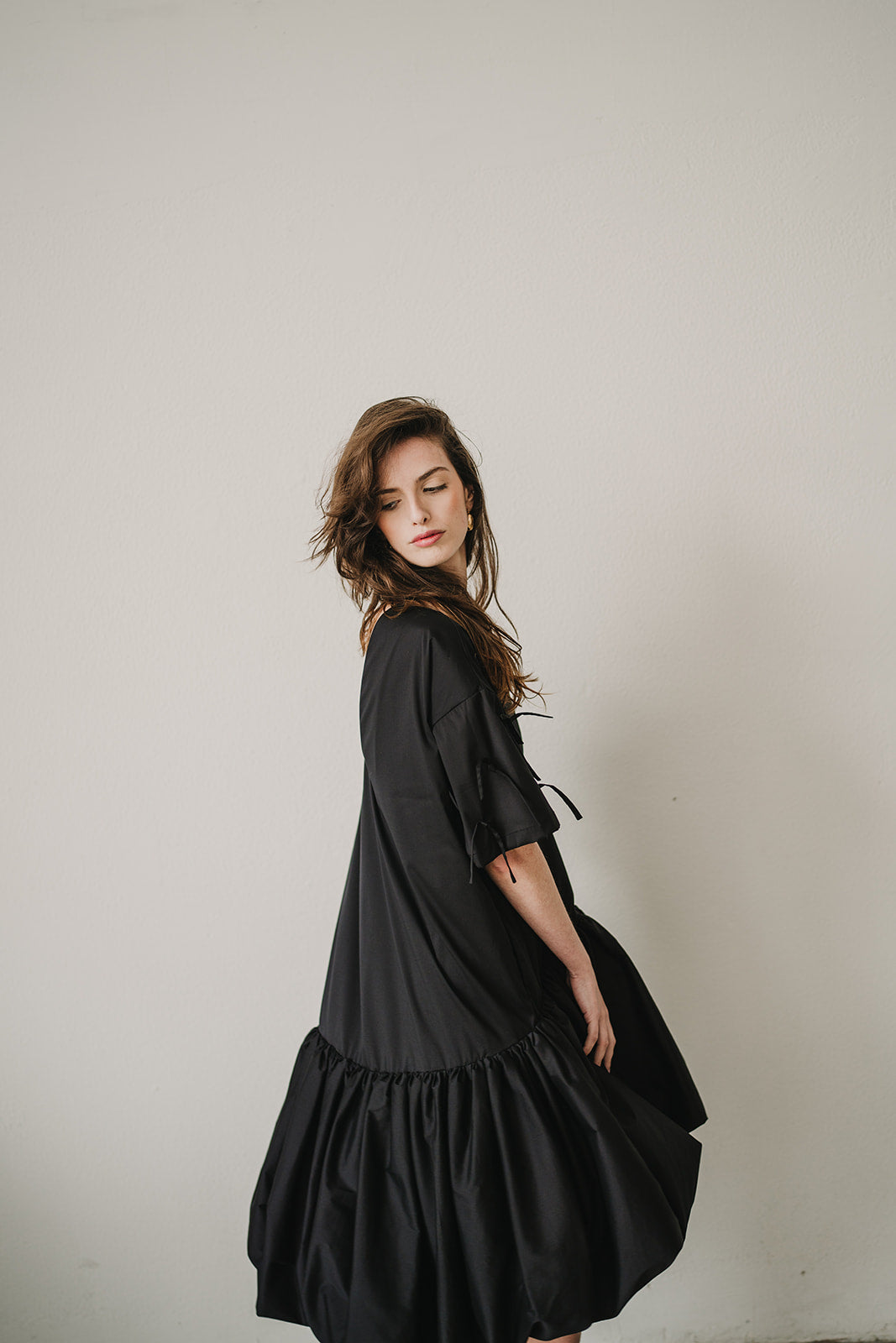 BALLOON MAXI DRESS