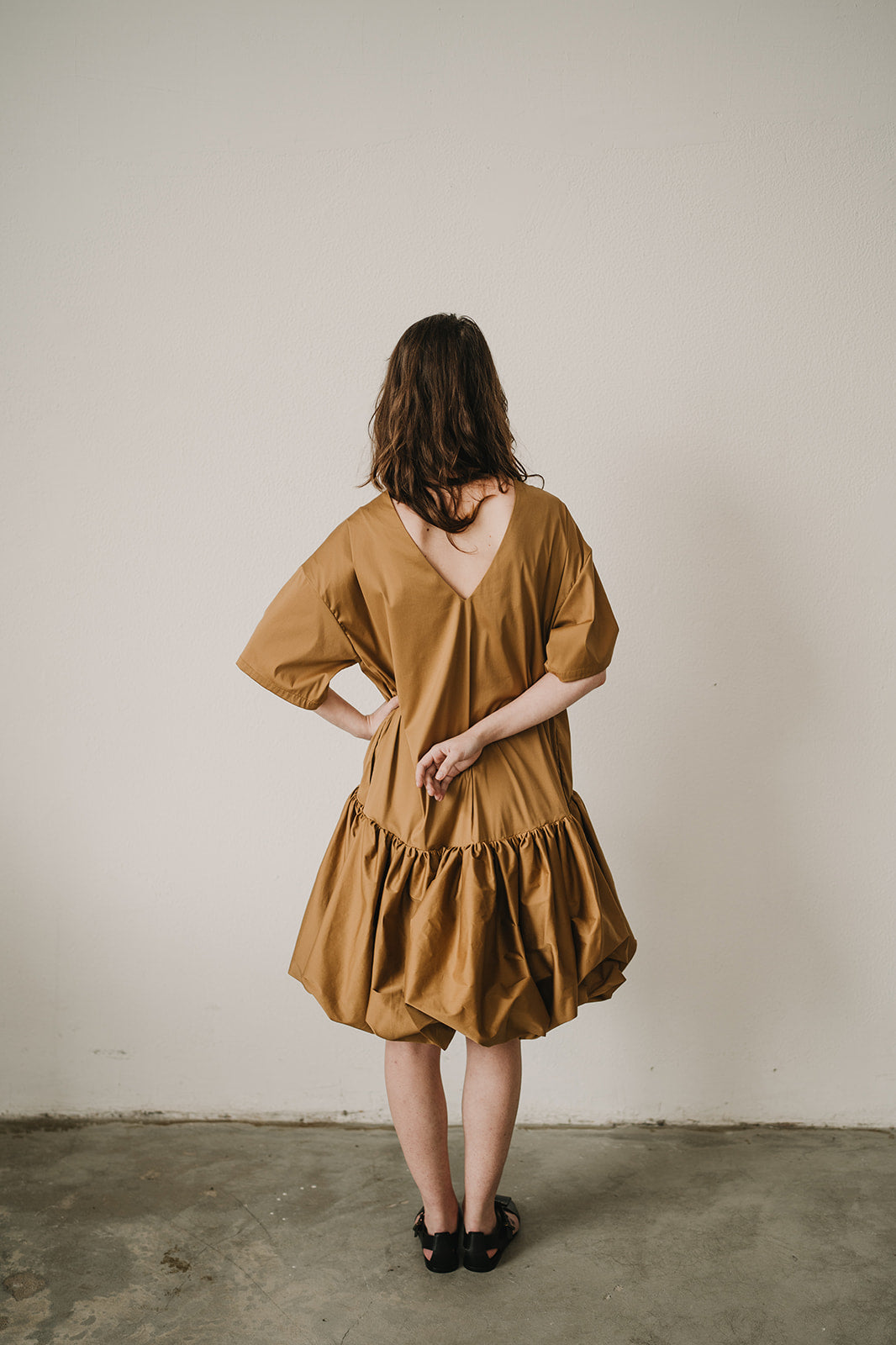 BALLOON MAXI DRESS