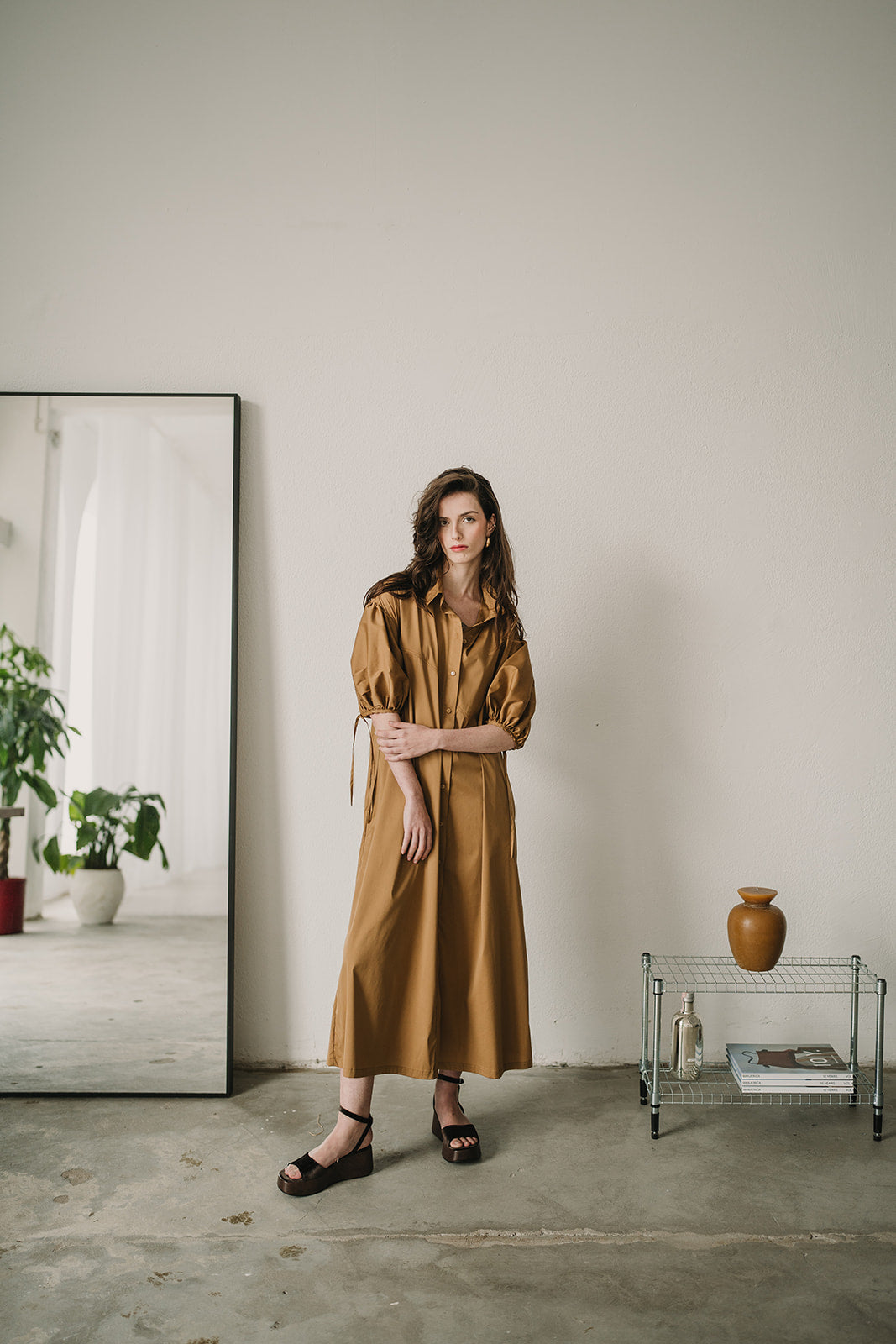 LONG SHIRT DRESS