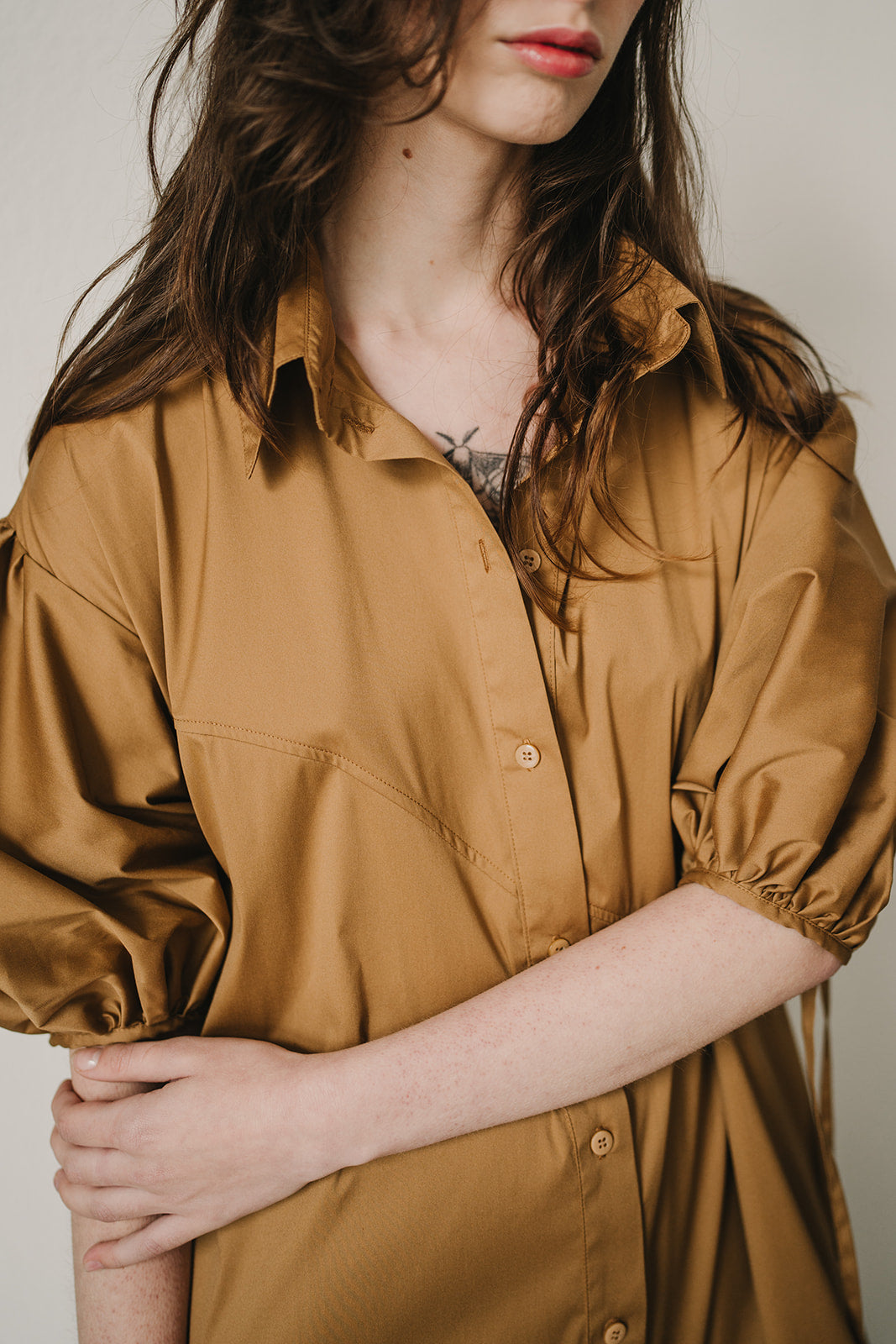 LONG SHIRT DRESS
