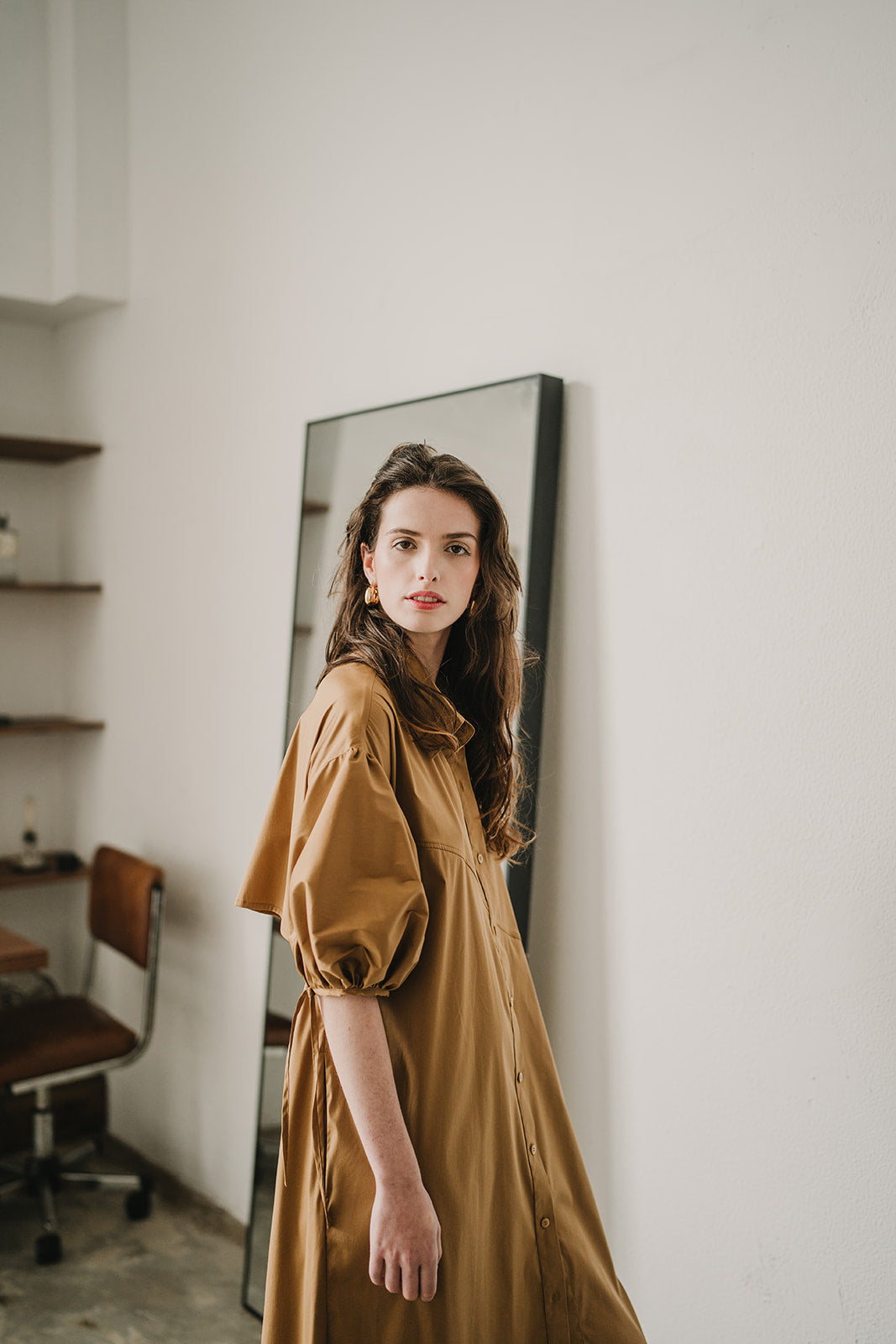 LONG SHIRT DRESS