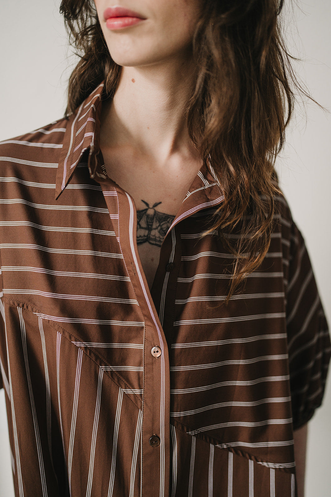 LONG SHIRT DRESS