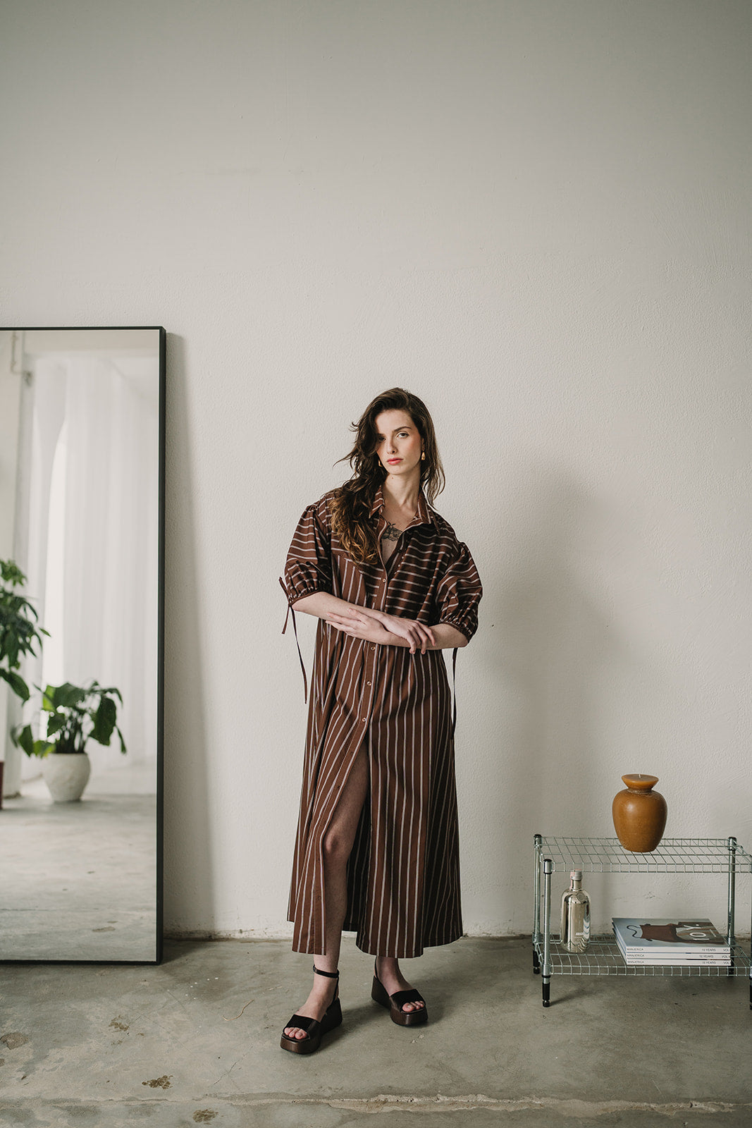 LONG SHIRT DRESS