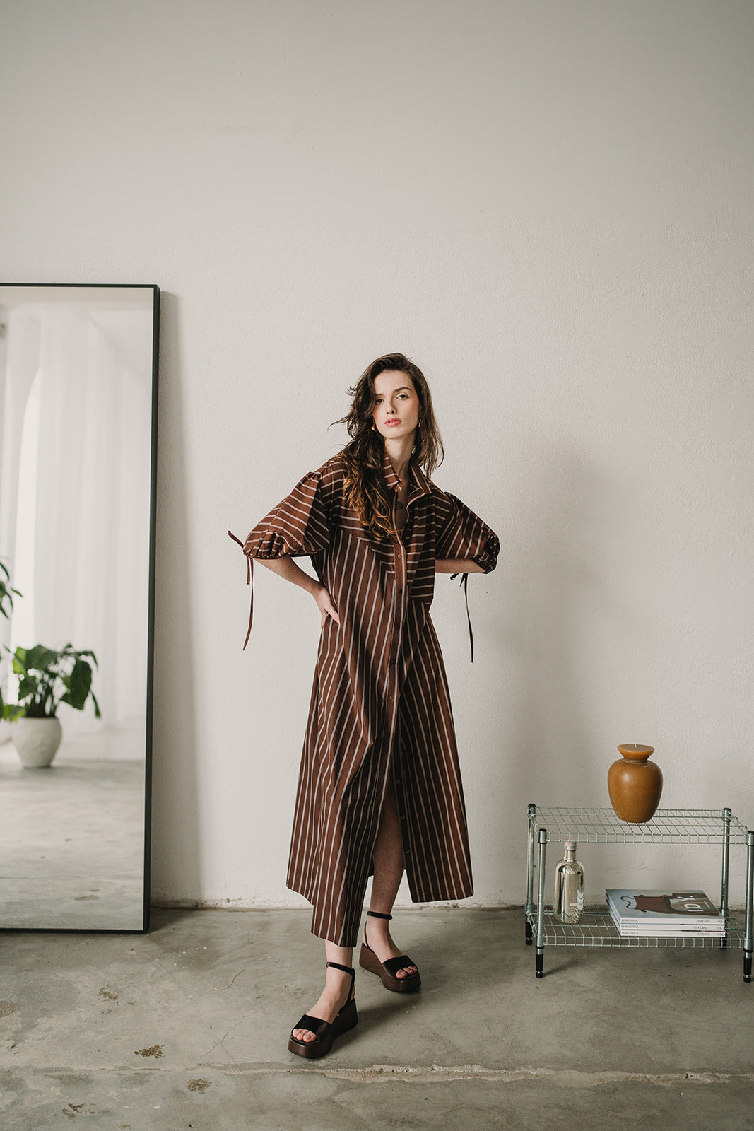 LONG SHIRT DRESS