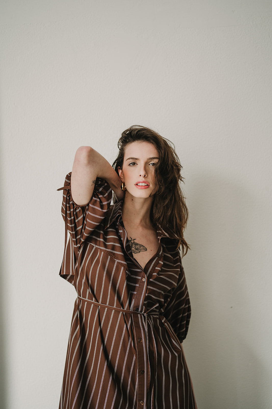 LONG SHIRT DRESS