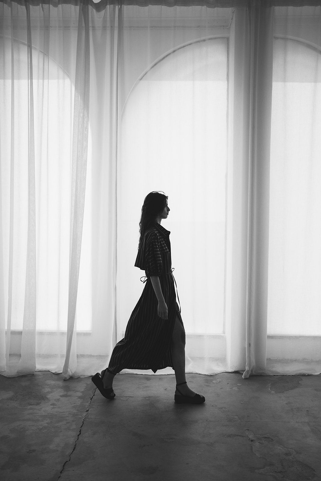 LONG SHIRT DRESS