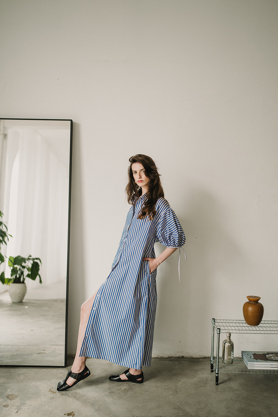 LONG SHIRT DRESS