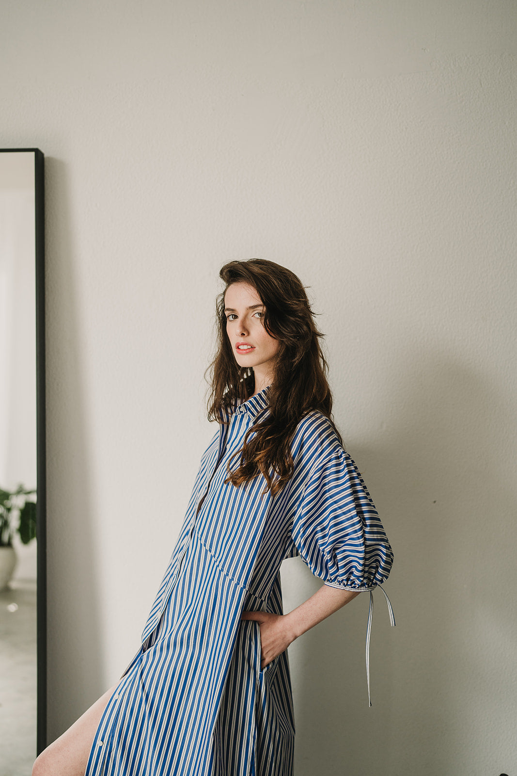 LONG SHIRT DRESS