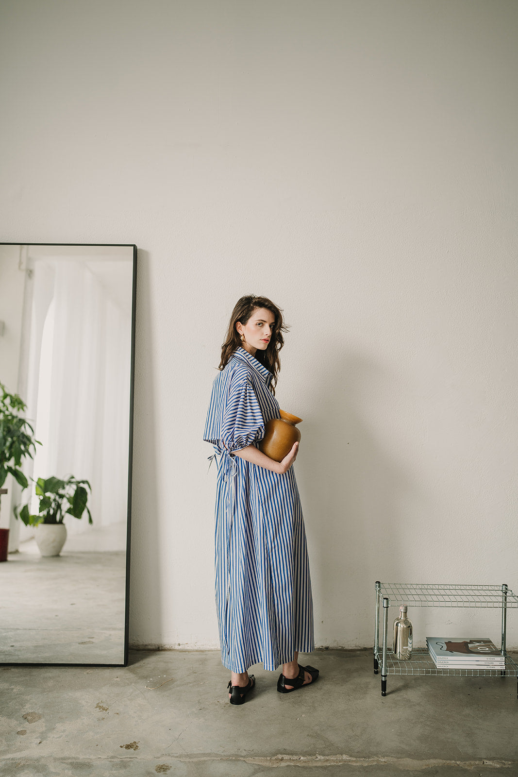 LONG SHIRT DRESS