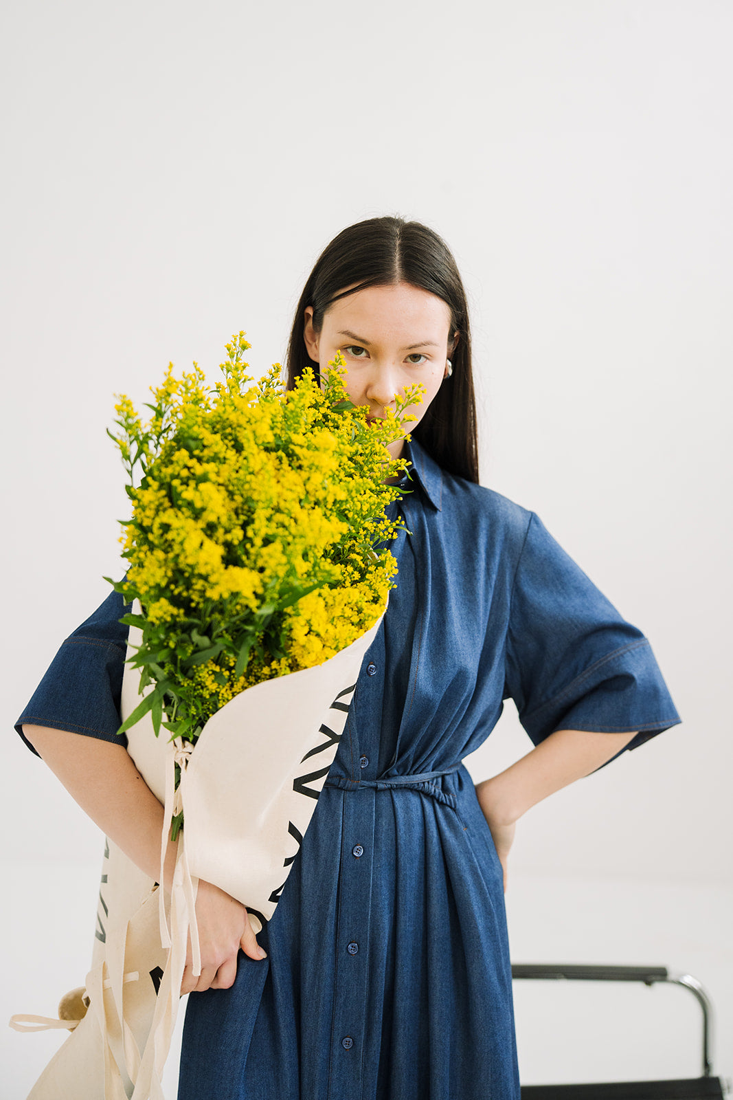 LONG SHIRT DRESS