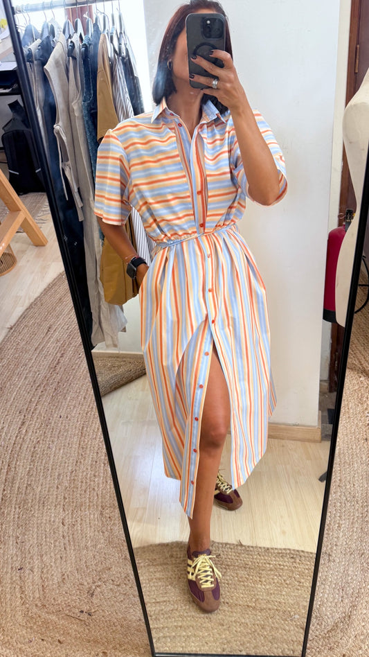 LONG SHIRT DRESS