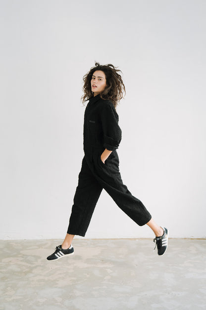 JUMPSUIT BLACK DENIM