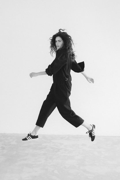 JUMPSUIT BLACK DENIM