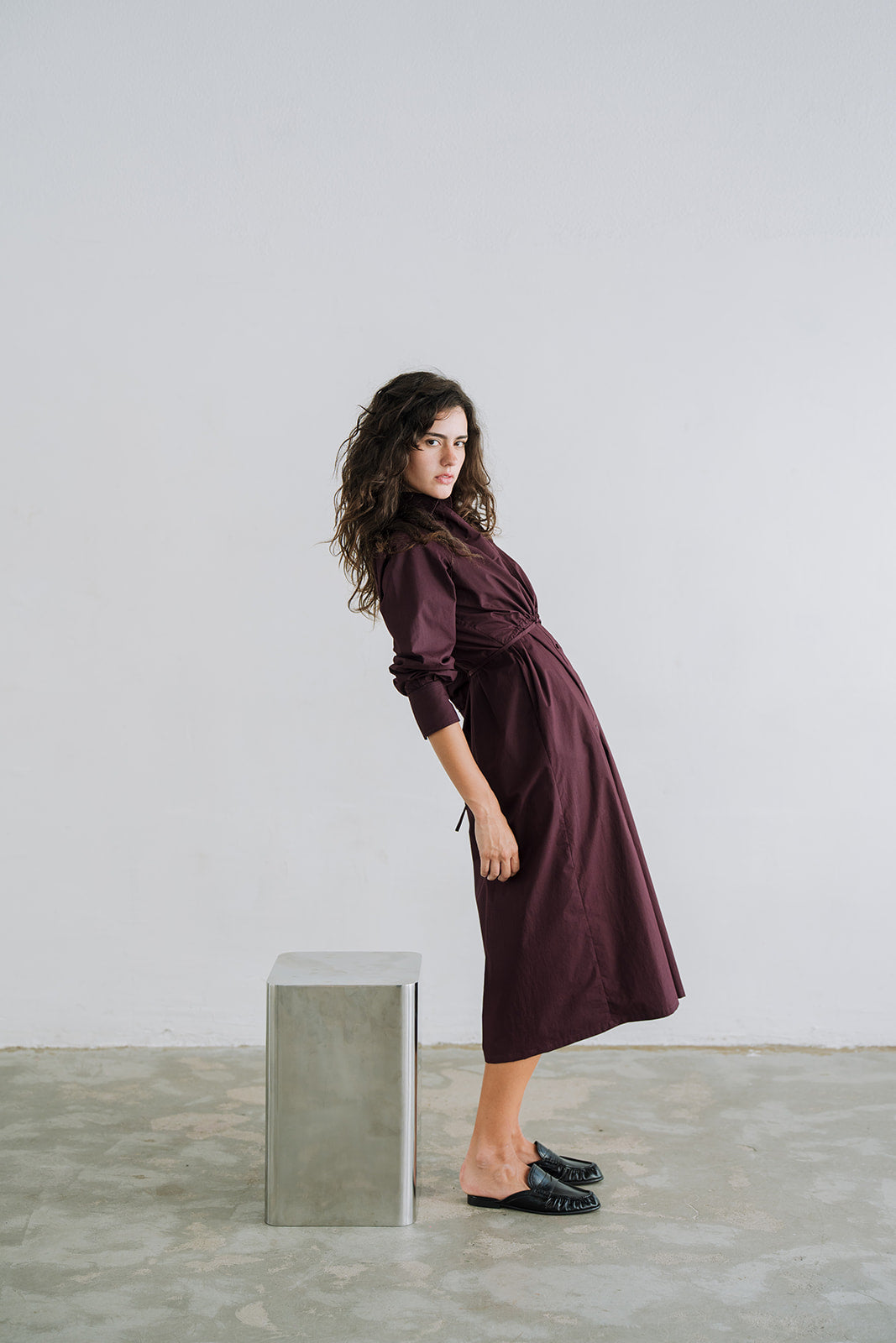 LONG SHIRT DRESS AW26 - pre order