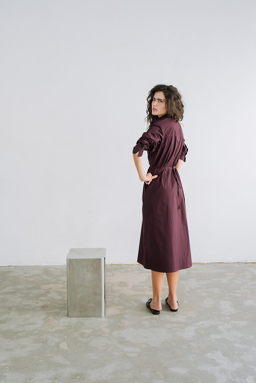 LONG SHIRT DRESS AW26 - pre order