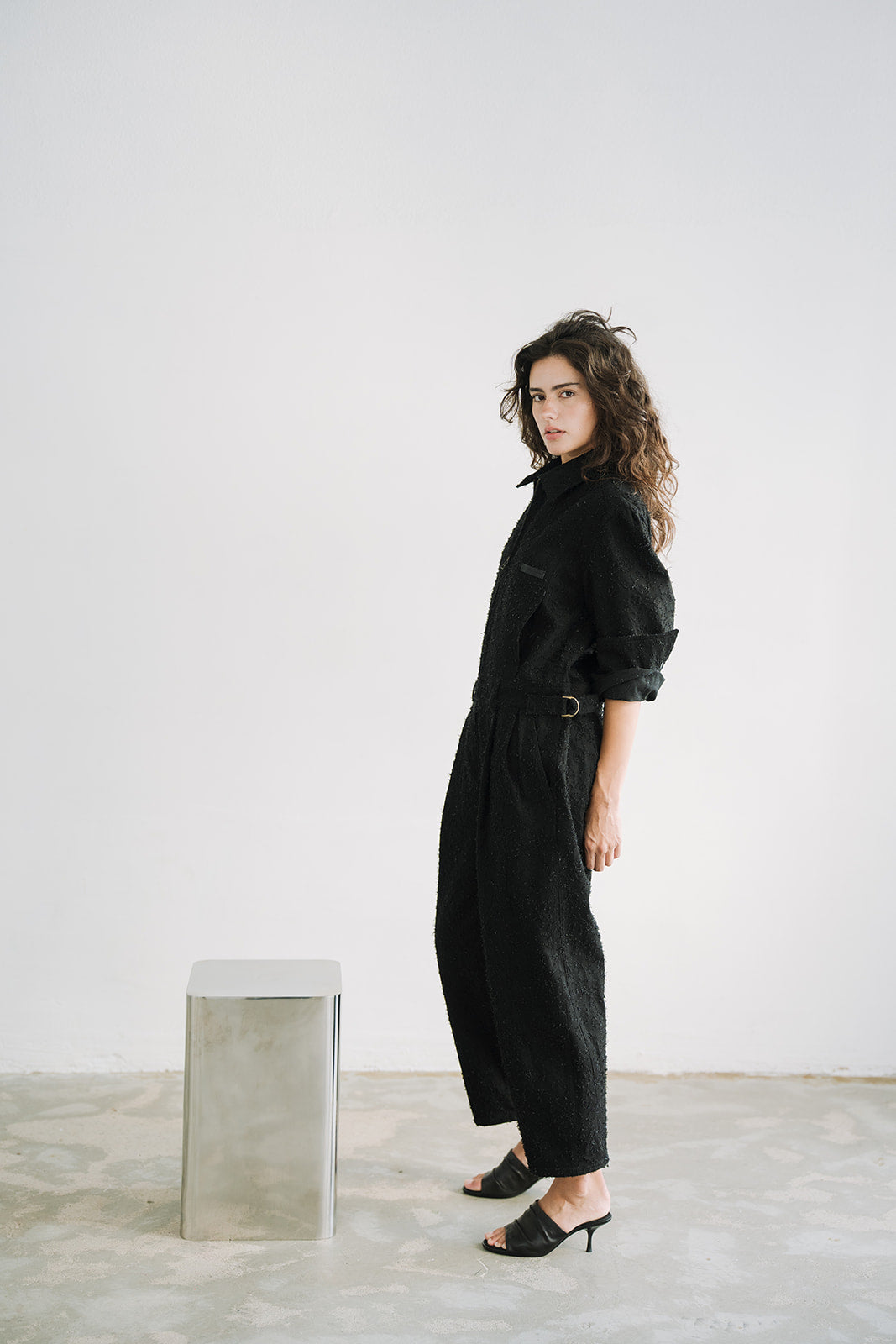 JUMPSUIT BLACK DENIM