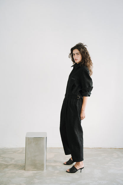JUMPSUIT BLACK DENIM
