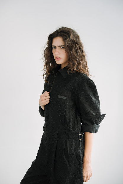 JUMPSUIT BLACK DENIM