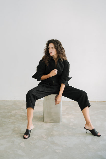 JUMPSUIT BLACK DENIM