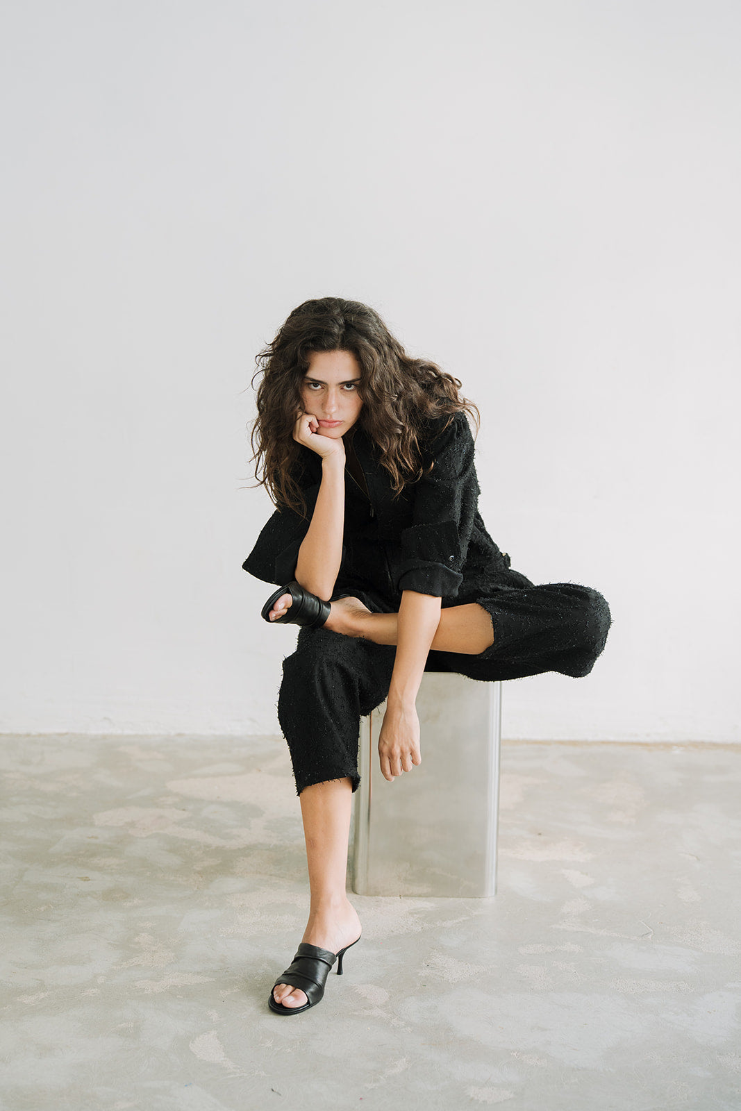 JUMPSUIT BLACK DENIM