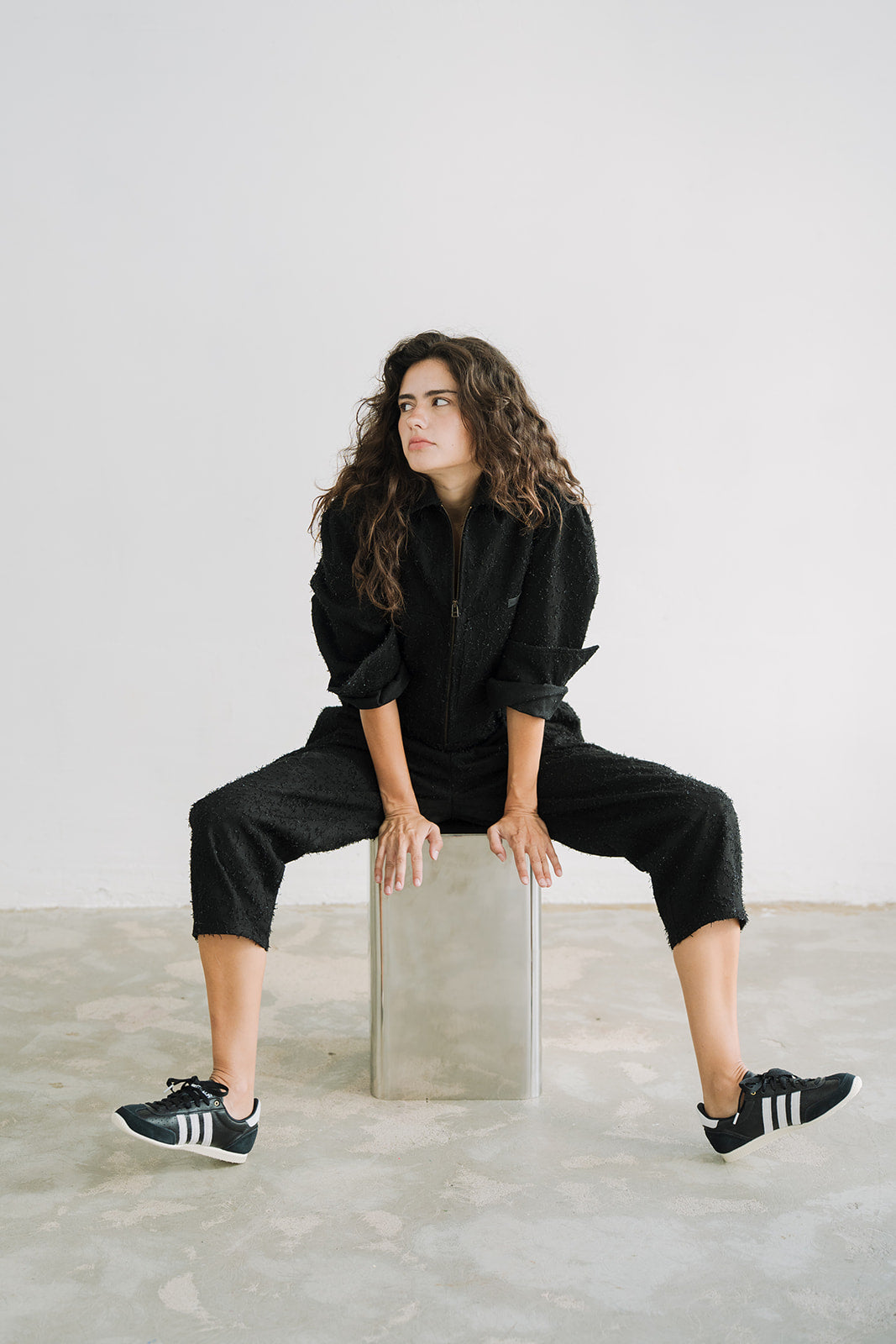 JUMPSUIT BLACK DENIM