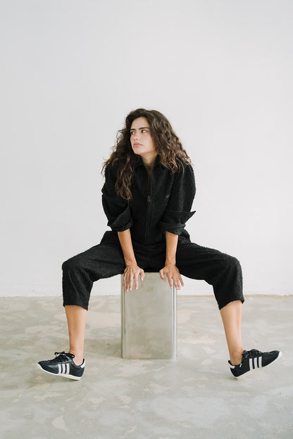 JUMPSUIT BLACK DENIM