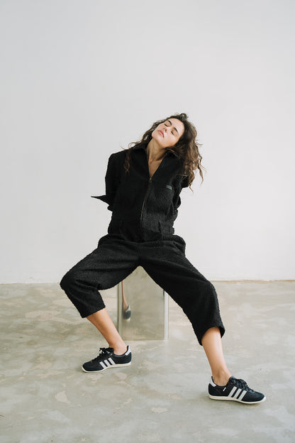 JUMPSUIT BLACK DENIM