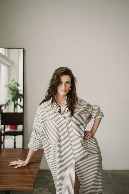 SHIRT DRESS