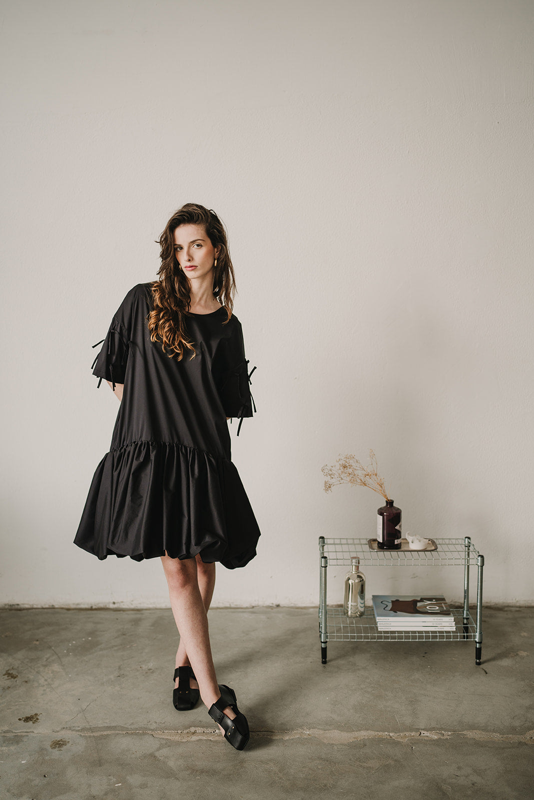 BALLOON MAXI DRESS