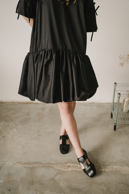 BALLOON MAXI DRESS
