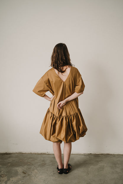 BALLOON MAXI DRESS