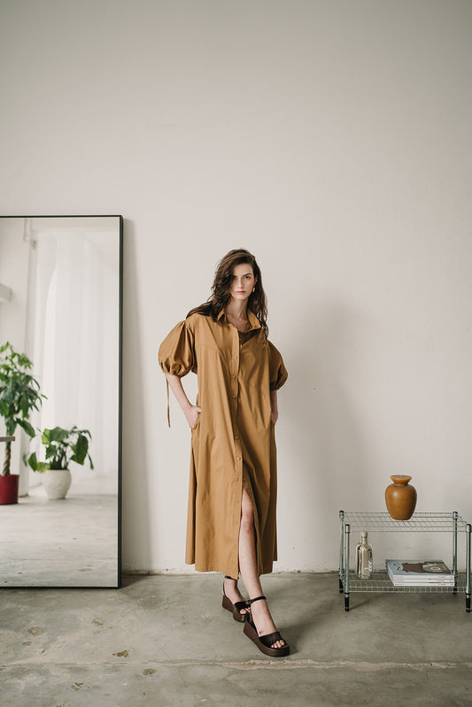 LONG SHIRT DRESS