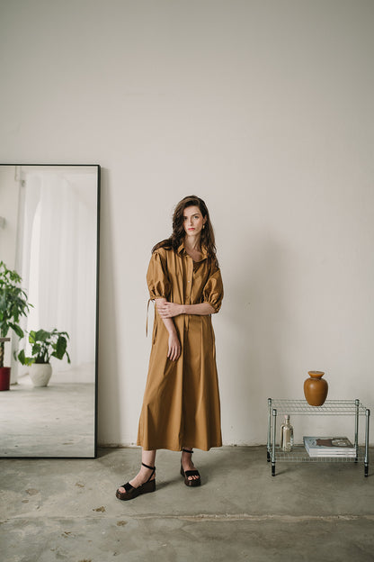 LONG SHIRT DRESS