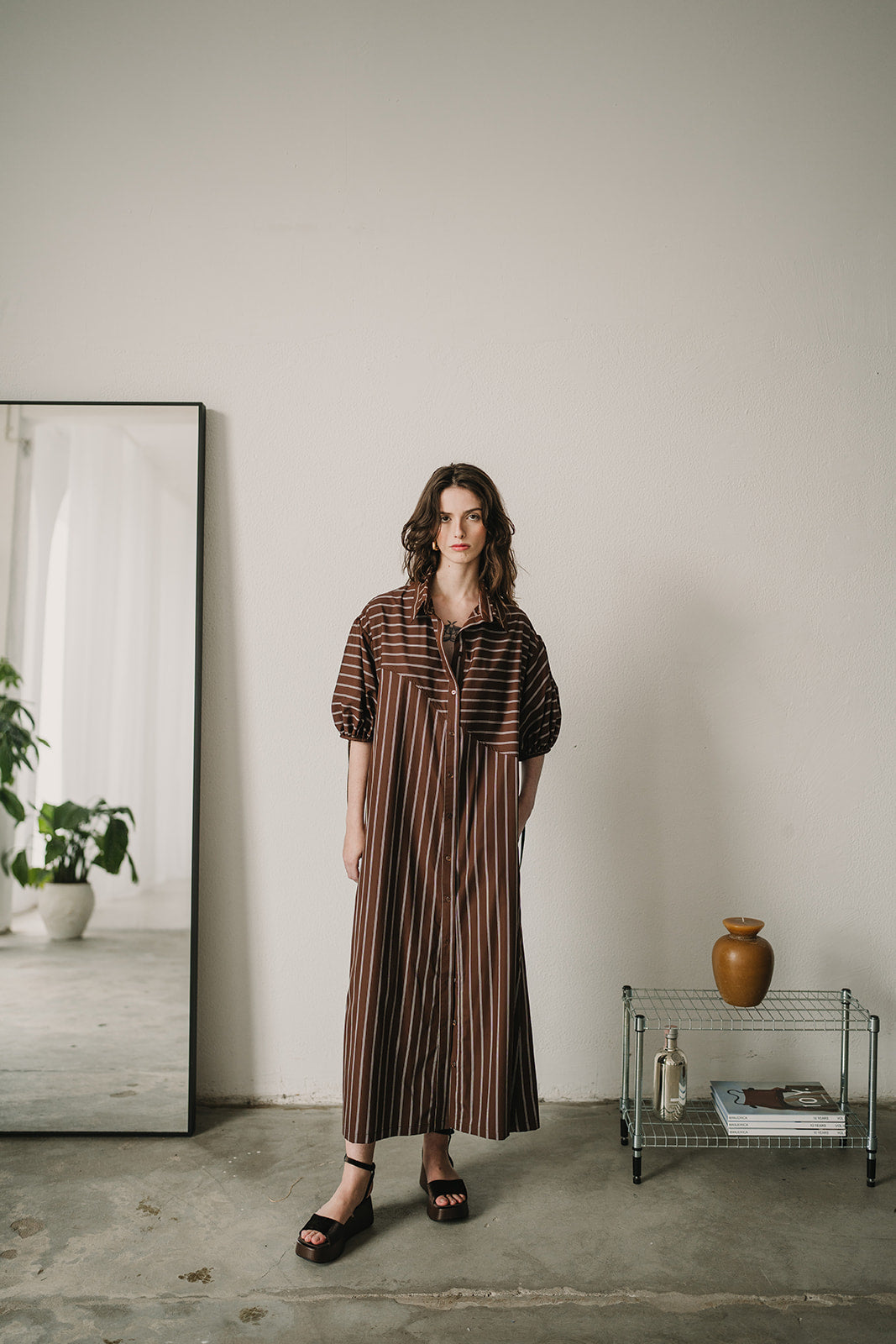 LONG SHIRT DRESS