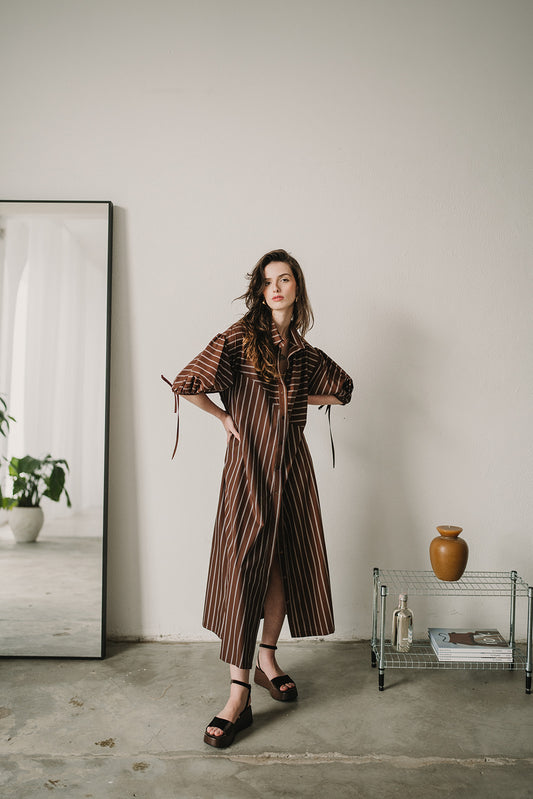 LONG SHIRT DRESS