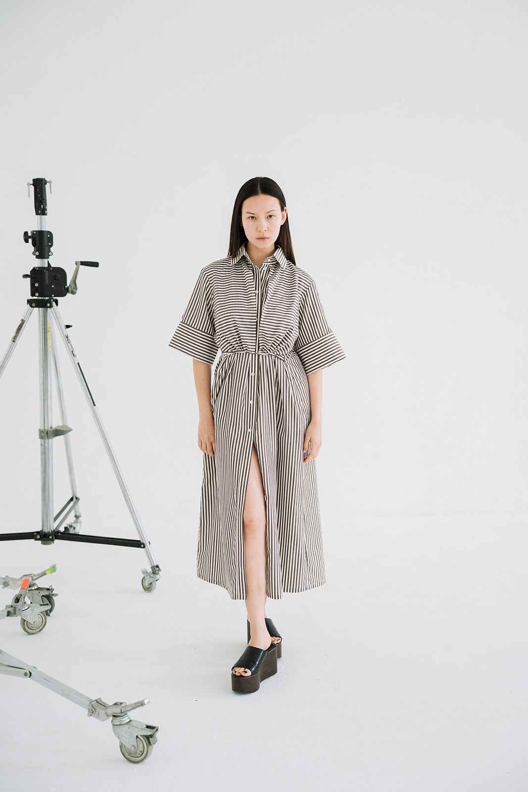 LONG SHIRT DRESS