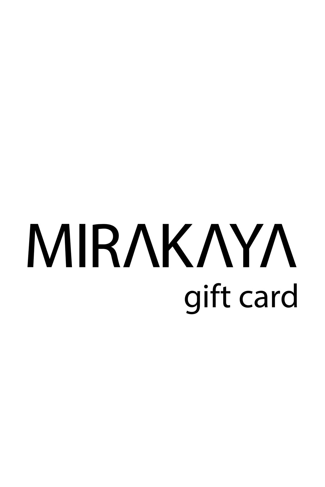 gift card mirakaya woman fashion